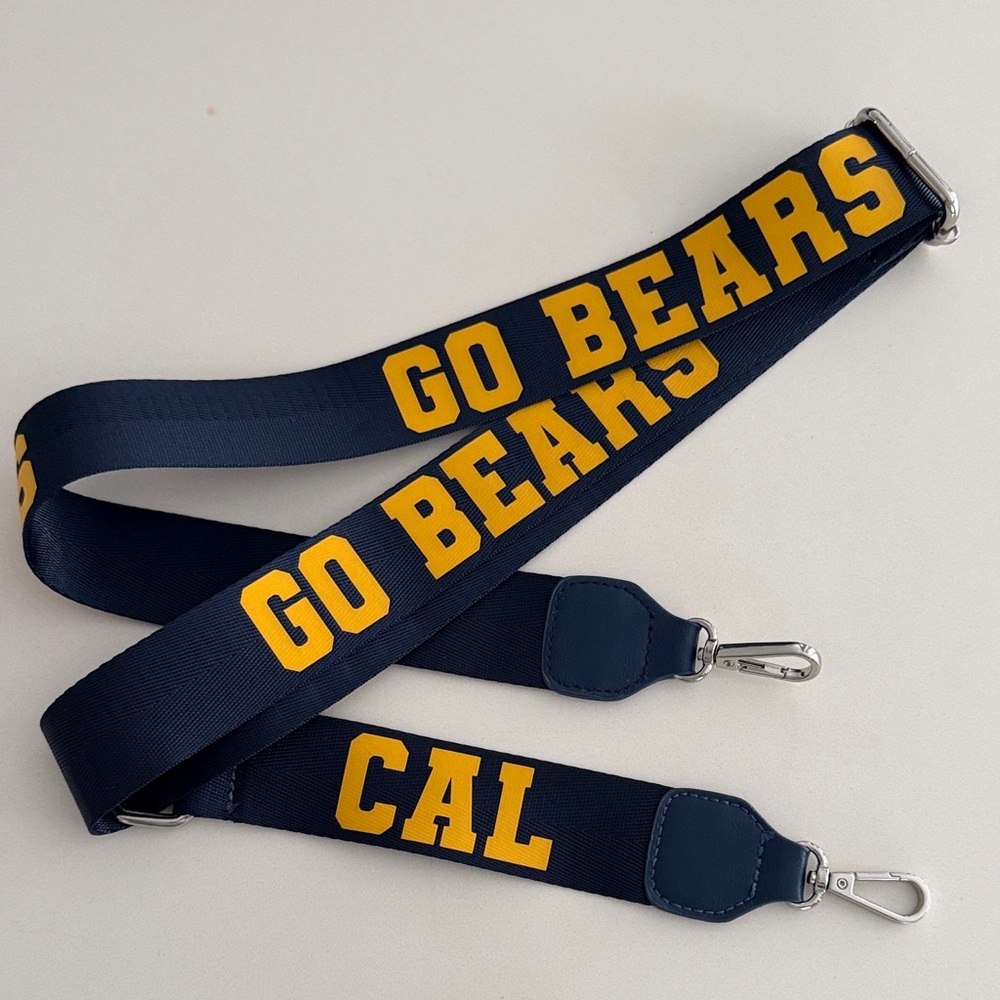 Strap Lab, Custom Navy and Yellow 'Go Bears'